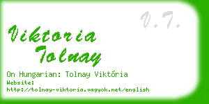 viktoria tolnay business card