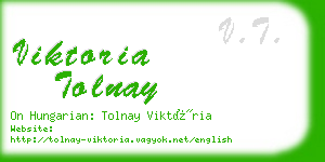 viktoria tolnay business card